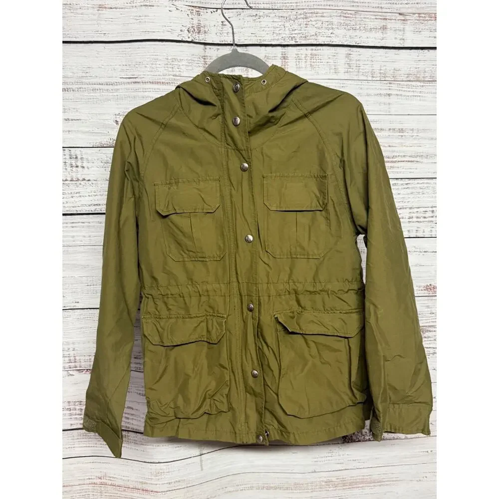 Penfield Parka Jacket Women XS Green Kasson 60/40 Mountain Hood Lined Outdoor